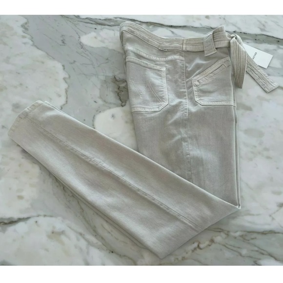 MOTHER THE LOOKER OATMEAL JEAN PANTS SIZE 28 NWTS! - Picture 4 of 13